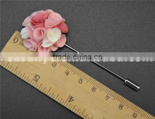 mens Gewebeblume-Reversstift Broscheblumenstrau LAP025
