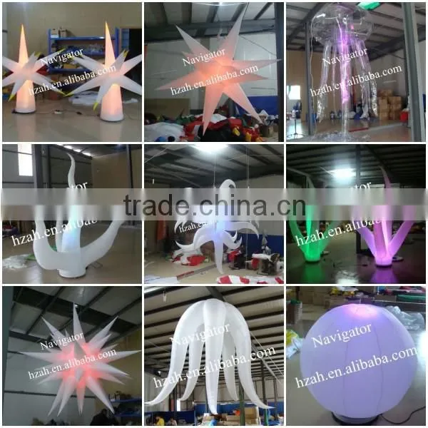 Big Inflatable Rocket for Outdoor Advertisement