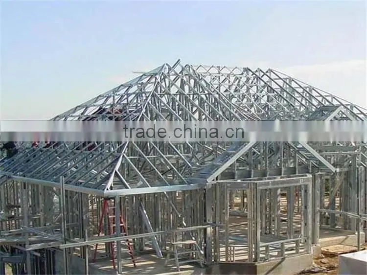 Prefab Storey steel structure hangar