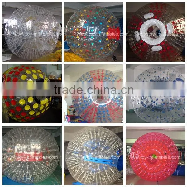 Free shipping special glow inflatable zorb ball