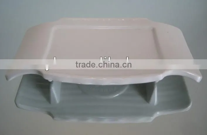 bamboo shaped melamine dish