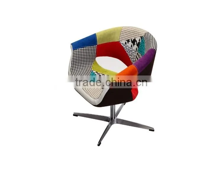 patchwork art deco dining chairs