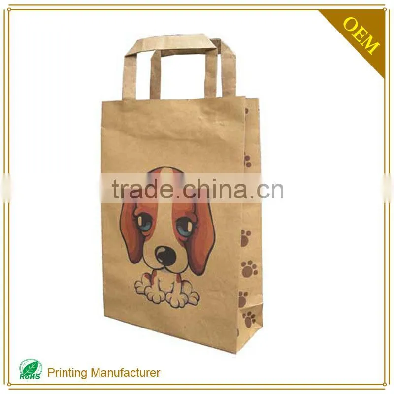 Purple Luxury Paper Hand Bag Shopping Packaging Gold Logo Custom Printing