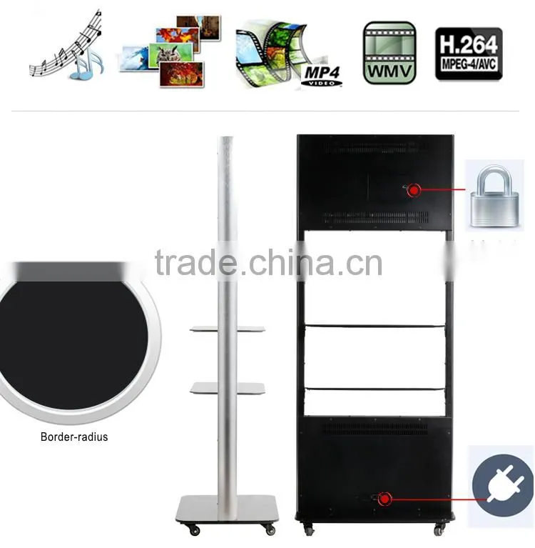 24 Inch Goods Shelf Video Advertising Display