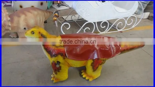 Coin Operated Animatronics walking dinosaur puppet