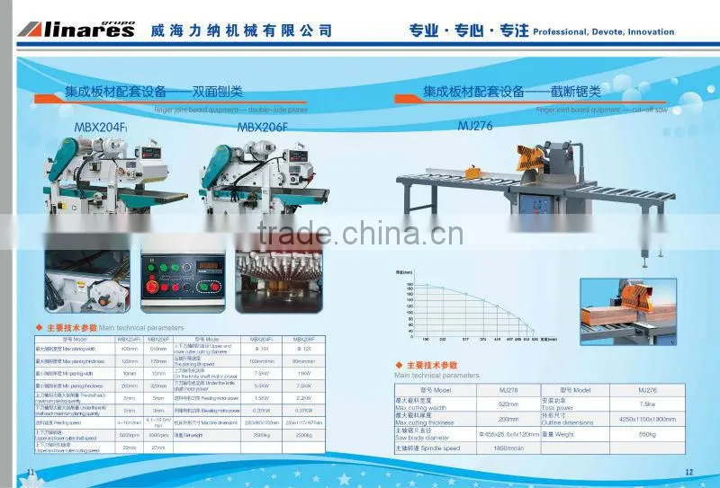 Double side planer