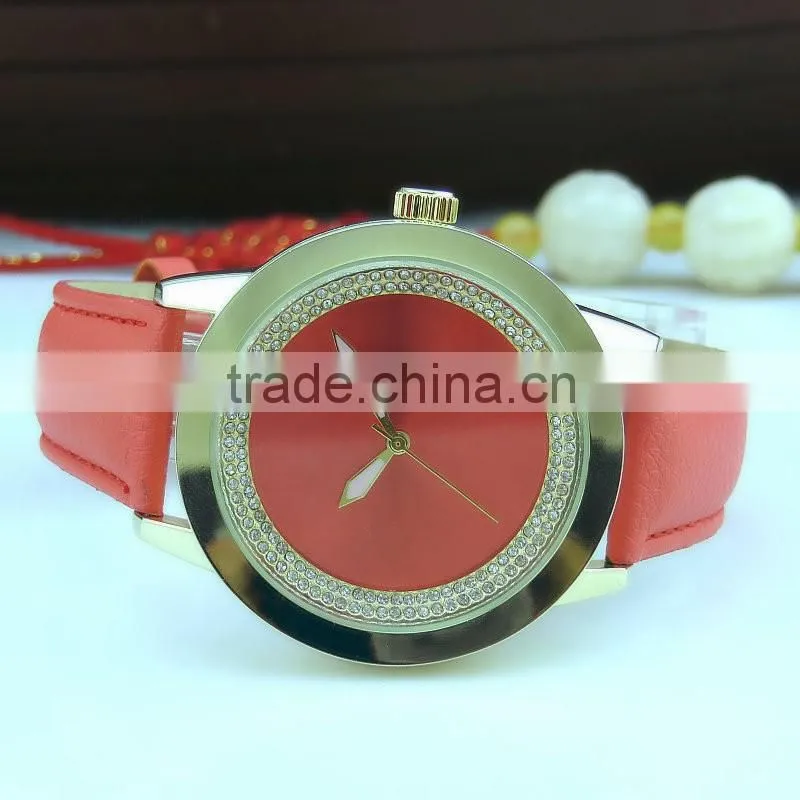 2016 women fashion custom logo watches wholesale,watch genuine leather,watch women leather