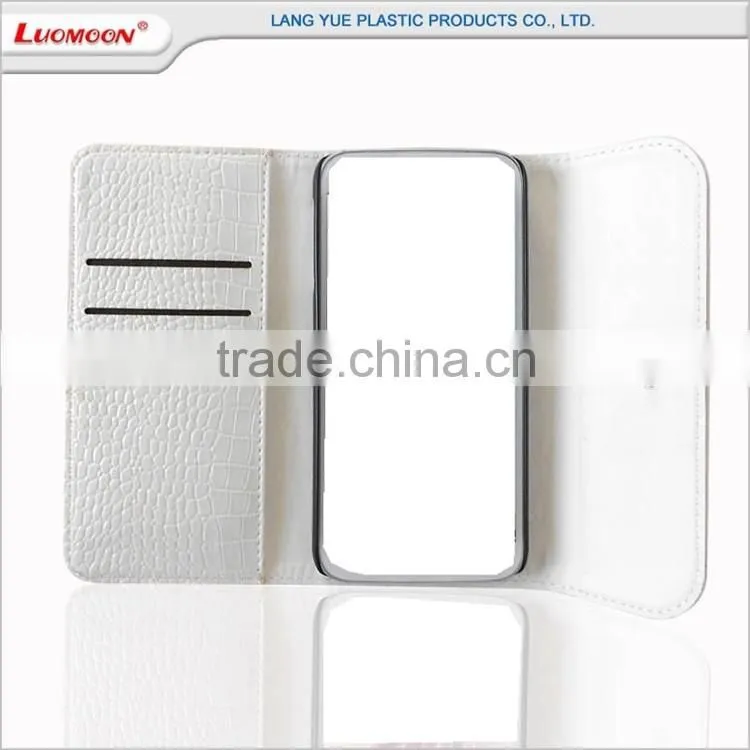 Back flash powder bow-knot leather phone case for samsung galaxy S, A 3,4,5,6,7,8