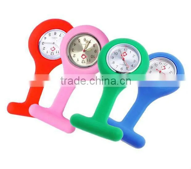 hot sell fashion silicone nurse watches for sale