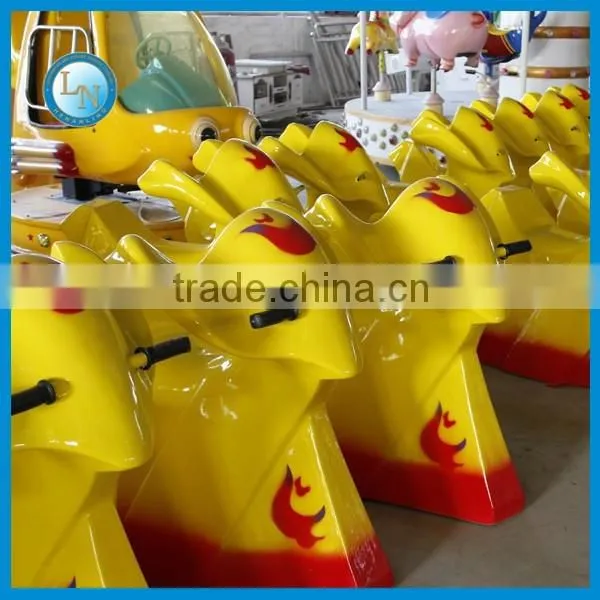 Outdoor amusement park equipment for adults! LINO amusement park sliding rides flying ufo rides for sale