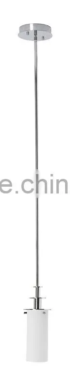 2015 simple round brushed nickel steel ceiling pendant light for room or hotel