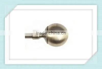 Home Decorative 28mm Ball Finial Curtain Pipe China Supplier