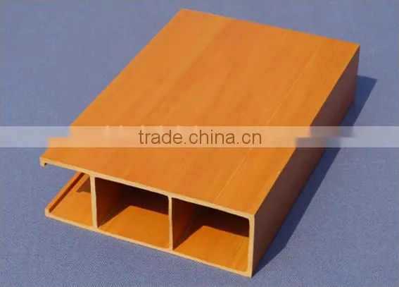 Decorative composite decking wpc plastic pvc ceiling