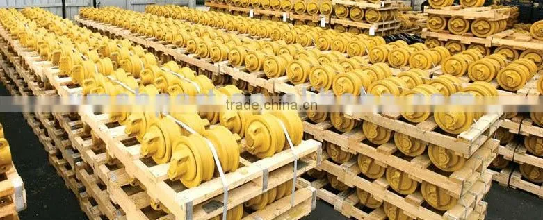 Double flange bottom roller for D7G bulldozer,D7G bottom roller,D7G dozer roller,D7G undercarriage roller,undercarriage parts