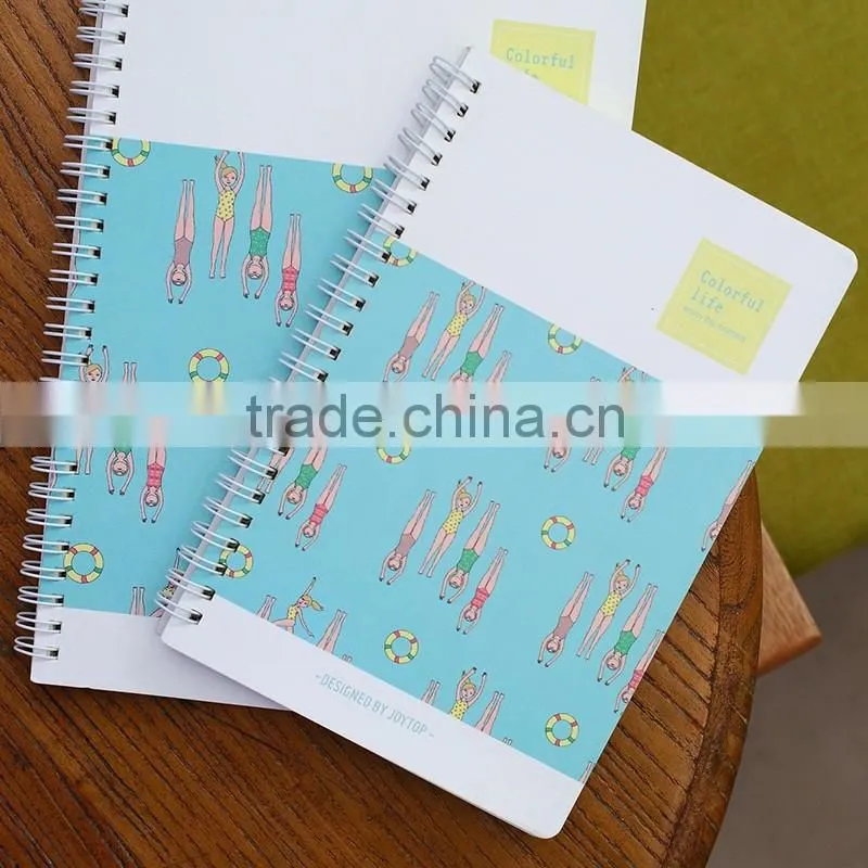 a4 plastic cover bulk cheap spiral notebooks