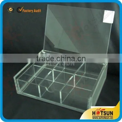 new design acrylic cosmetic display case