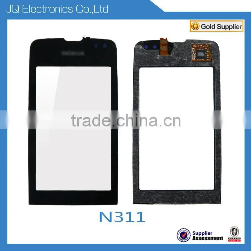 Cellphone parts guangzhou touch panel screen for Nokia Asha 311 N311