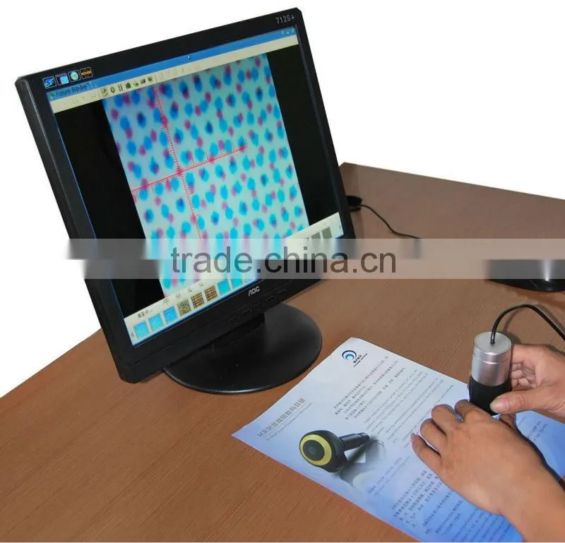 Patent MDA2000R portable USB microscope with reticl measurement function for printing quality control