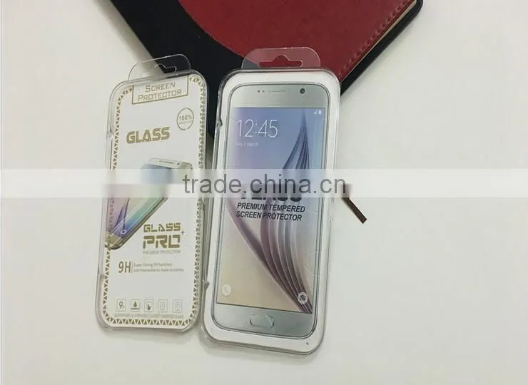 100% Full size 3D Curved Transparence Tempered Glass Screen Portector for Samsung S7 EDGE