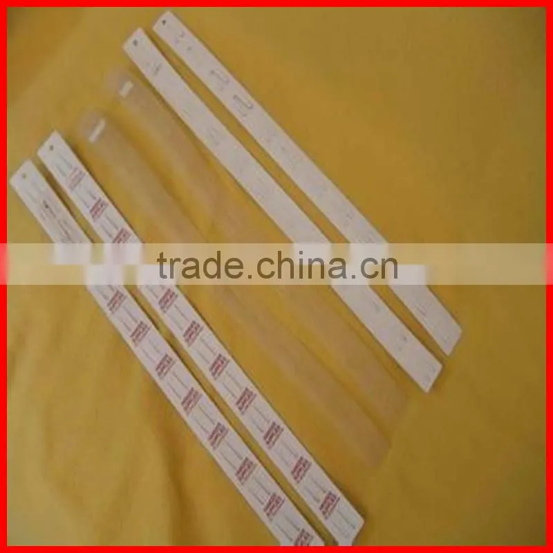PVC plastic hang tab,supermarket display hang tab