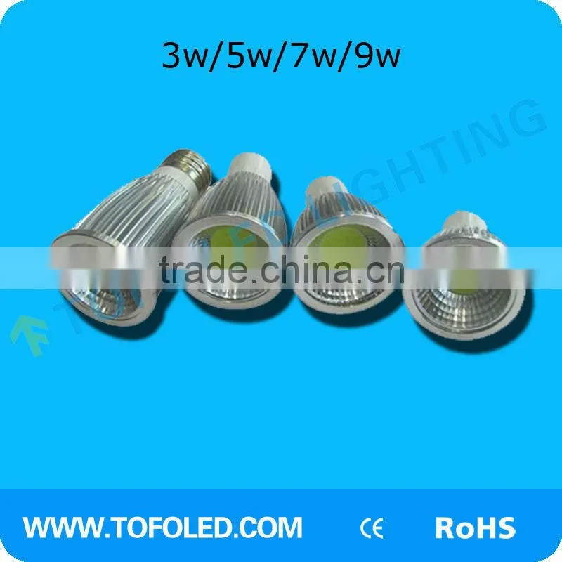 sample available warm white mr16 cob led spotlight