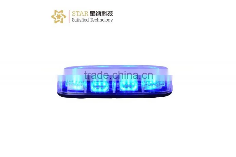 Magnetic strobe mini led light bar for police car EL3-10-10