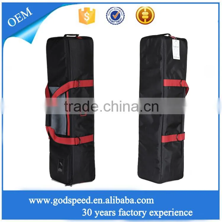 unfoldable studio flash light carry bag for photographic equipment