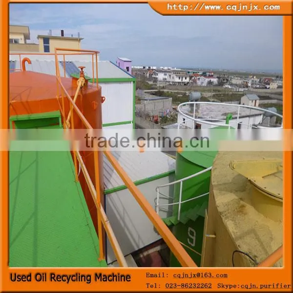HOT-SALES ZSA waste oil recycling equipment to base oil