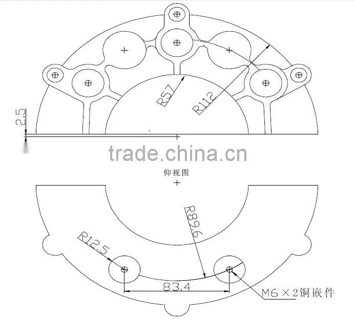 Bridge Rectifier RSK6001 Rotary-monotube component series 70A