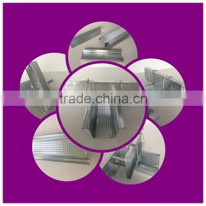 Good sell gypsum ceiling channels /omega /main channel 38*12 to Middle east wholesaler with high qulity in China.