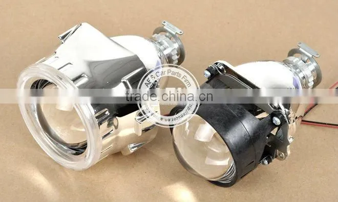 AES HID Bi-xenon mini projector lens g5, h7 projector lens angel eyes