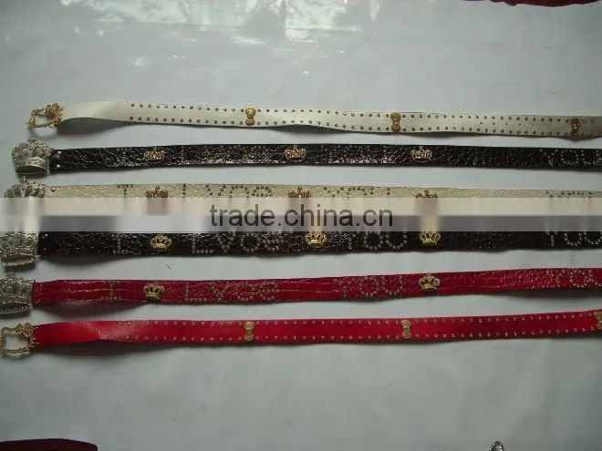 women's rhinestone belt