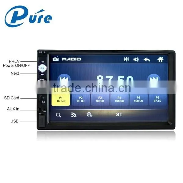 Universal Car MP5 Player TFT Digital Car MP5 Player Car Revresing Bluetooth Video Player