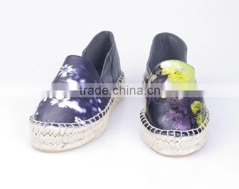 2015 TOPSHOP platform Espadrilles flower print upper