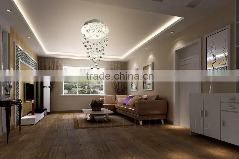 2016 Wholesale Decorative Hanging Modern Ceiling Lamp, Crystal Ceiling Light