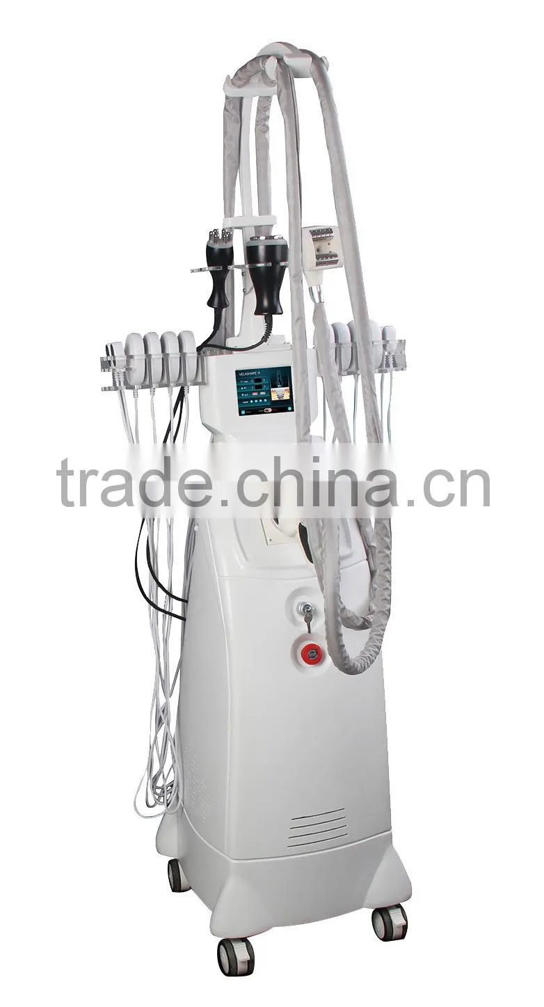 best rf skin tightening face lifting machine Cavitation+RF+vacuum+lipo laser