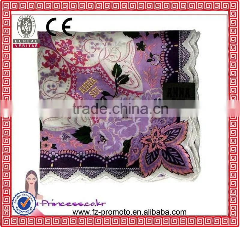 new design Wholesale Handkerchief Cotton Printed Handkerchief