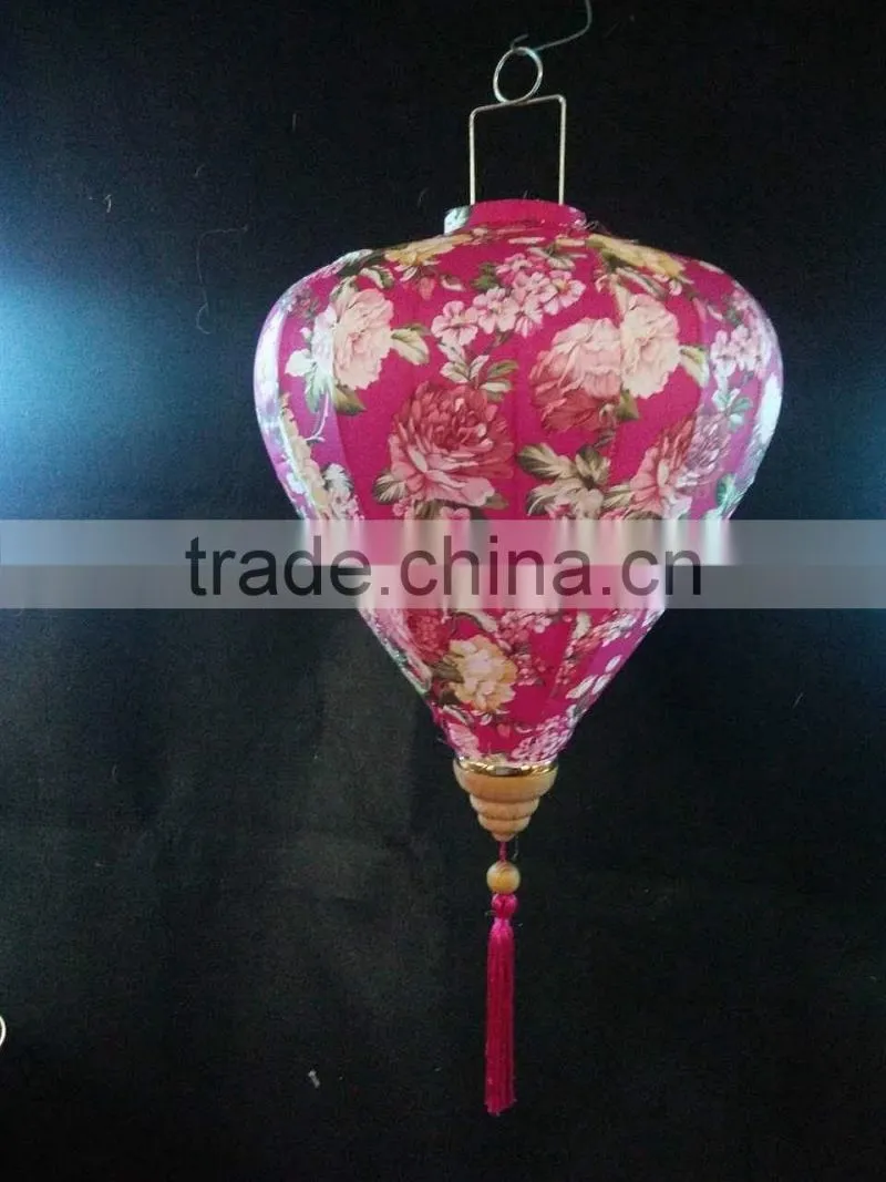 XK110 chinese style red outdoor printing lantern whoelsale