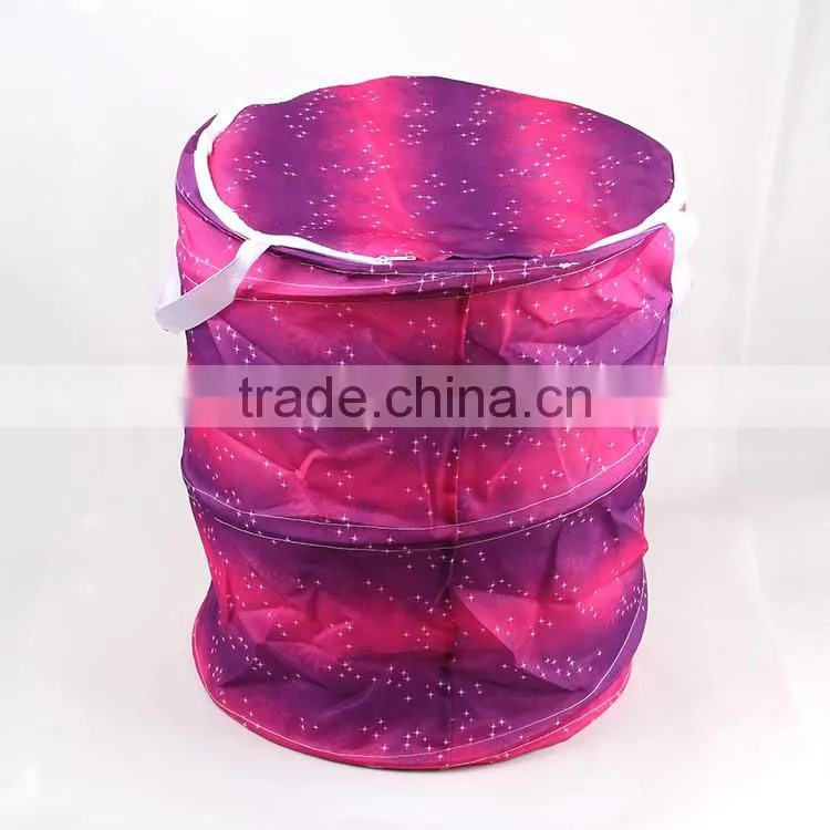 2016 Hot Sell Cloth Storage Basket/Bin With Cover