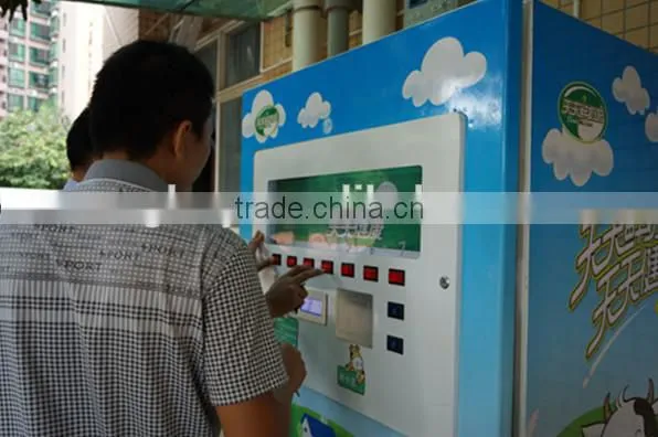 hot sale automatic fresh milk vending machine for sale