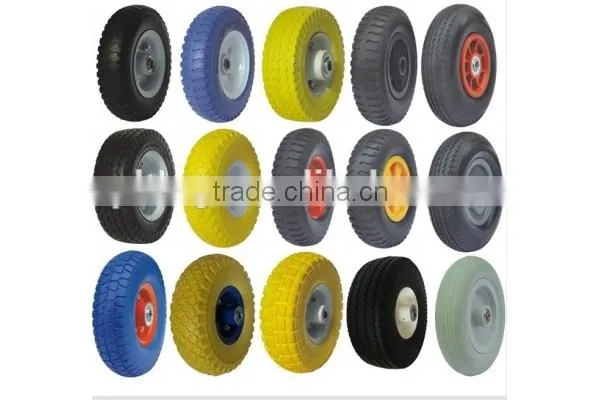 pu foam wheel 10 inch / pu foam wheel 3.00-8 / pu foam wheel 3.50-8
