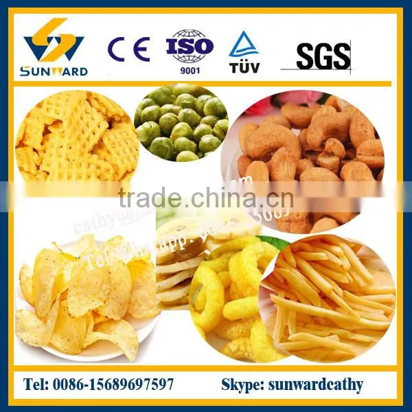 High quality bugles fryer , snacks fryer for global sale
