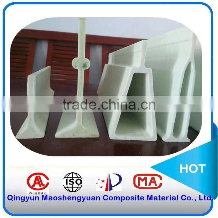High strength and good quality frp support beams/ Fiberglass Product/Frp Pultrusion Profiles