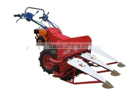 Diesel engine wheat reaper harvester