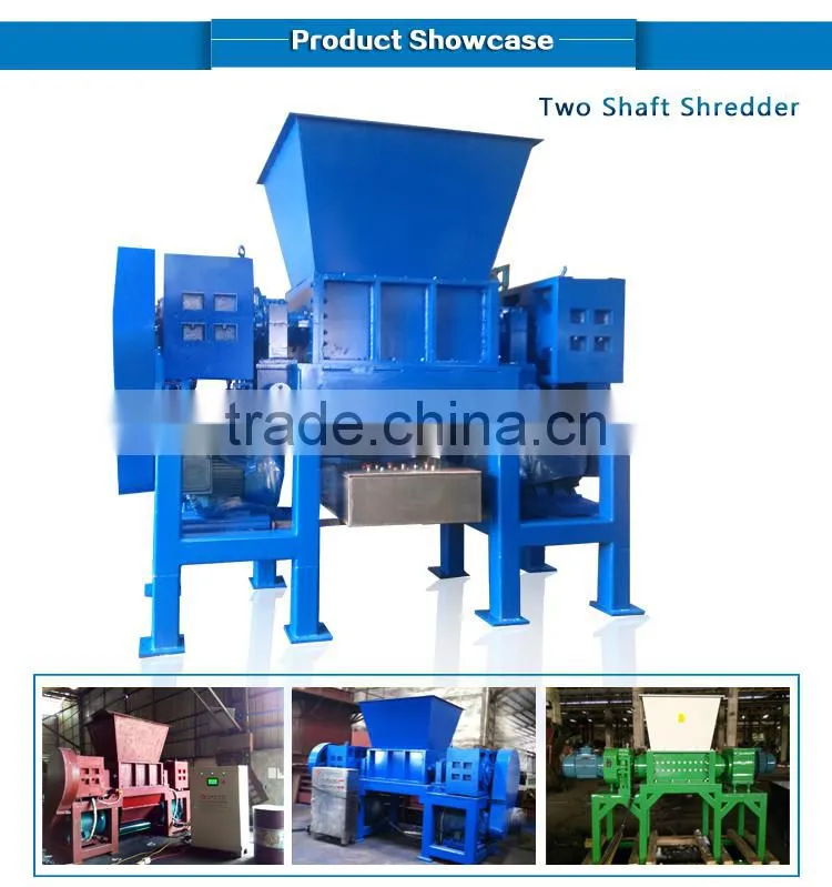 CE ISO Certification TS-1200 Two Shaft Shredder Plastic Shredder