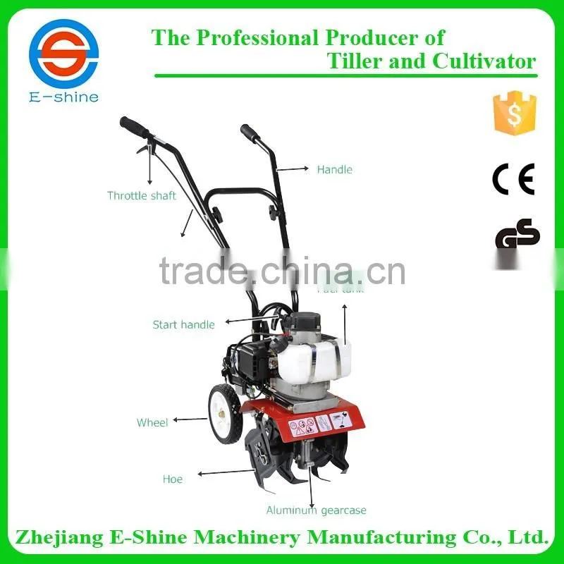 2-5HP machinery agriculture gasoline tiller power tiller price