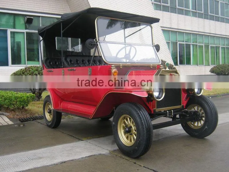 Royal 4 wheel vintage wedding celebrate model T coupe 48V club car