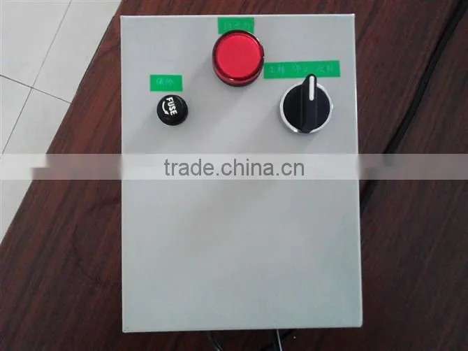 Electric control box for roll up machine