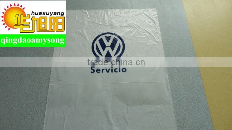LDPE plastic disposable car Seat Cover for one pockets