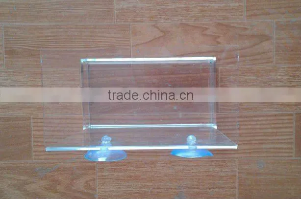 Clear window bird feeder